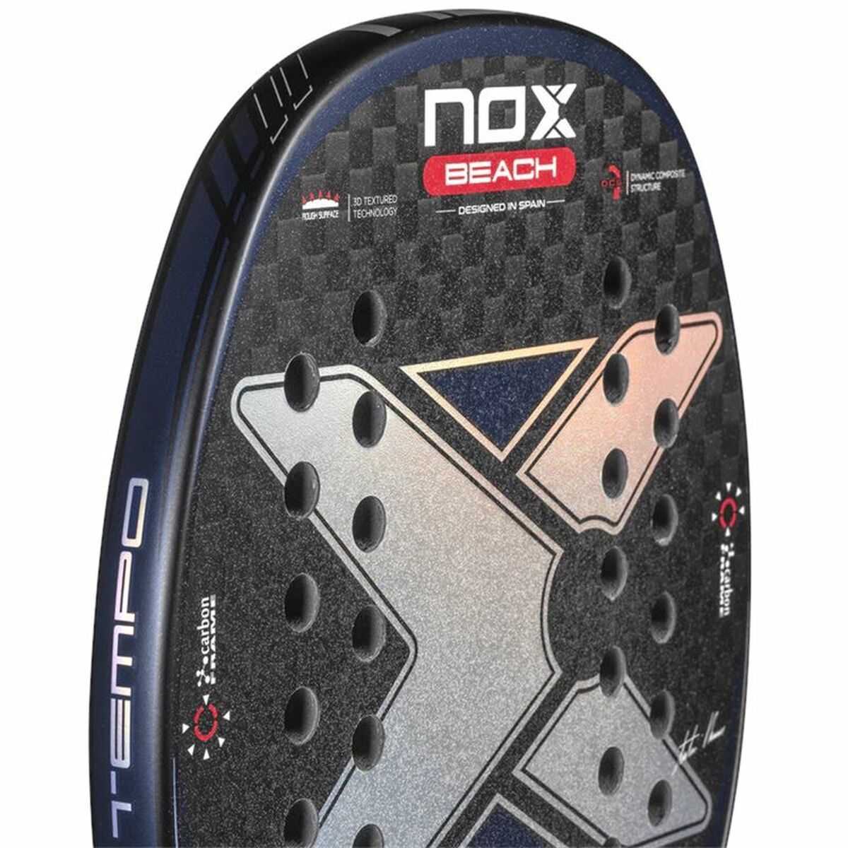 Padelracket Nox AR10 Tempo 2022 By Antomi Ramos BK Svart - 5