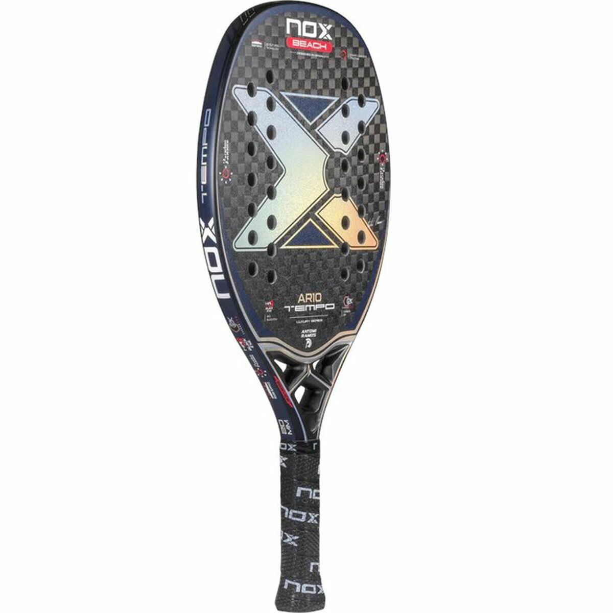 Padelracket Nox AR10 Tempo 2022 By Antomi Ramos BK Svart - 2