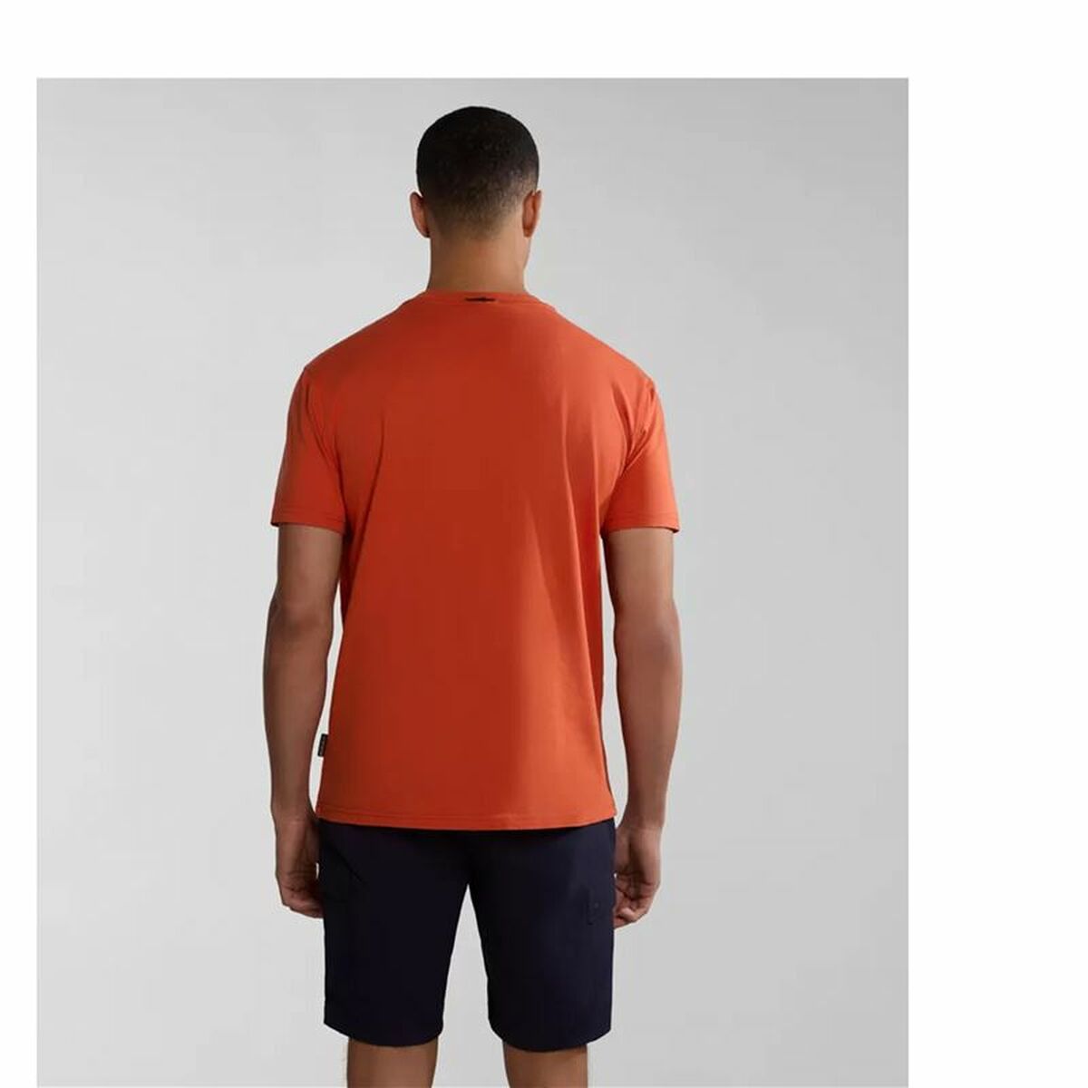T-shirt med kortärm Herr Napapijri S-Bollo Ss 1 Orange - 3
