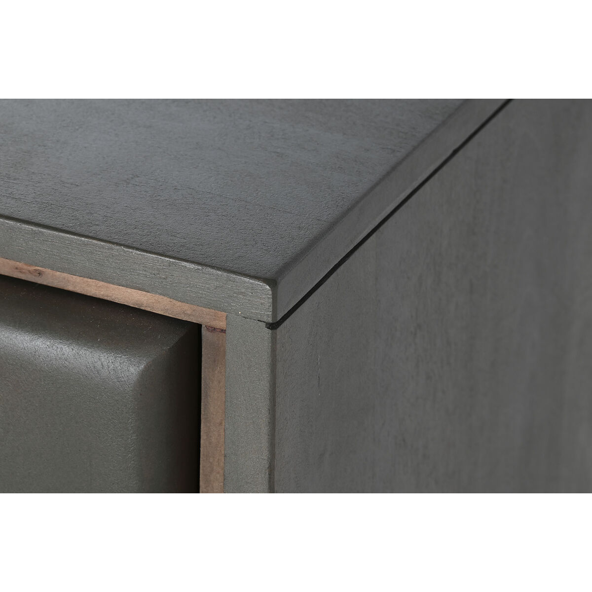 Skänk DKD Home Decor Mörkgrå Trä 177 x 38 x 75 cm - 2