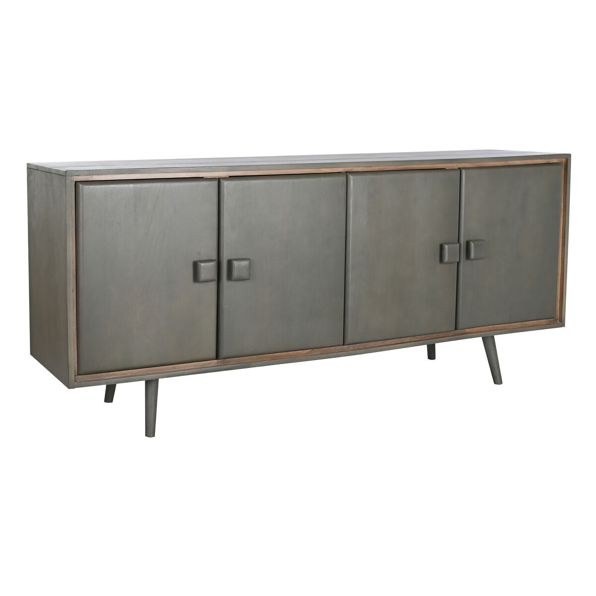 Skänk DKD Home Decor Mörkgrå Trä 177 x 38 x 75 cm