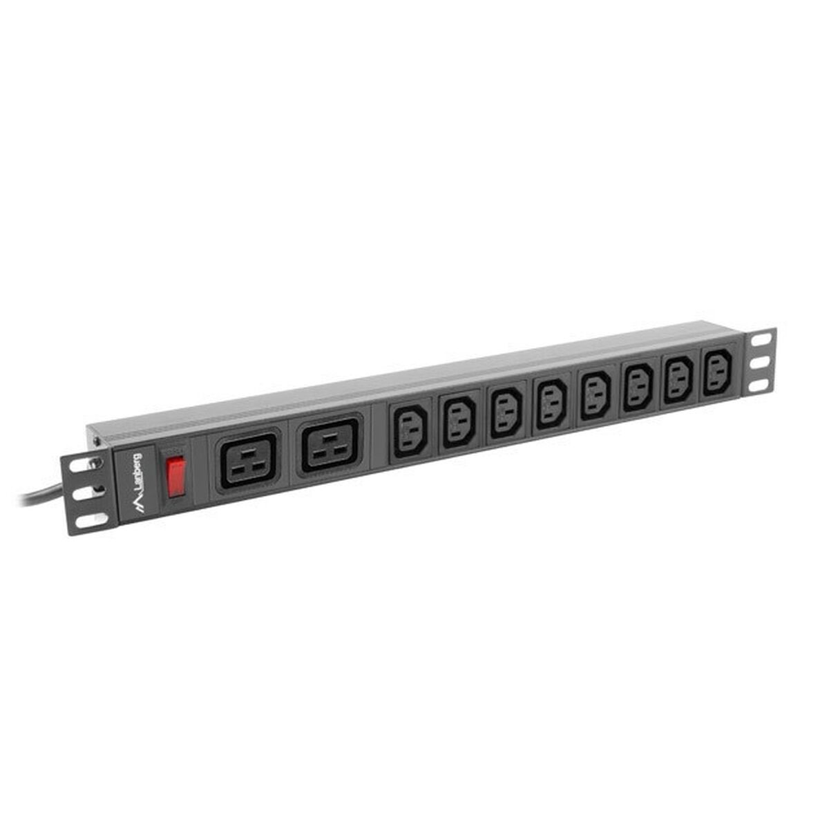 Grenuttag Lanberg PDU-02I1908I-0200-C20-BK (2 m) - 2