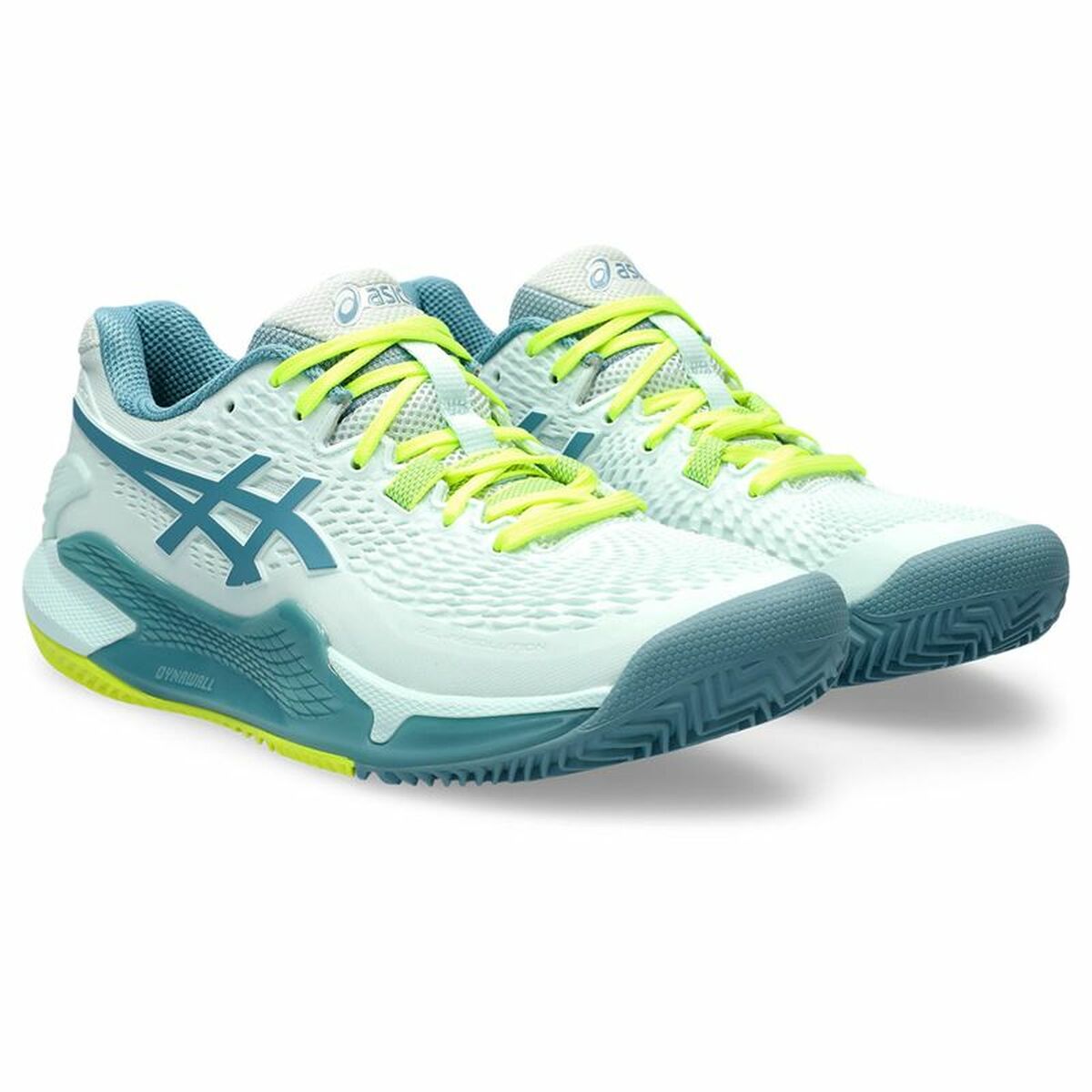 Tennisskor för damer Asics Gel-Resolution 9 Clay Aquamarine - 10