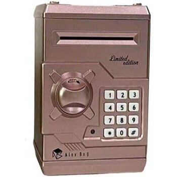 Sparbössa Roymart Limited Edition Kassaskåp Rosa (18 x 13 x 12 cm)