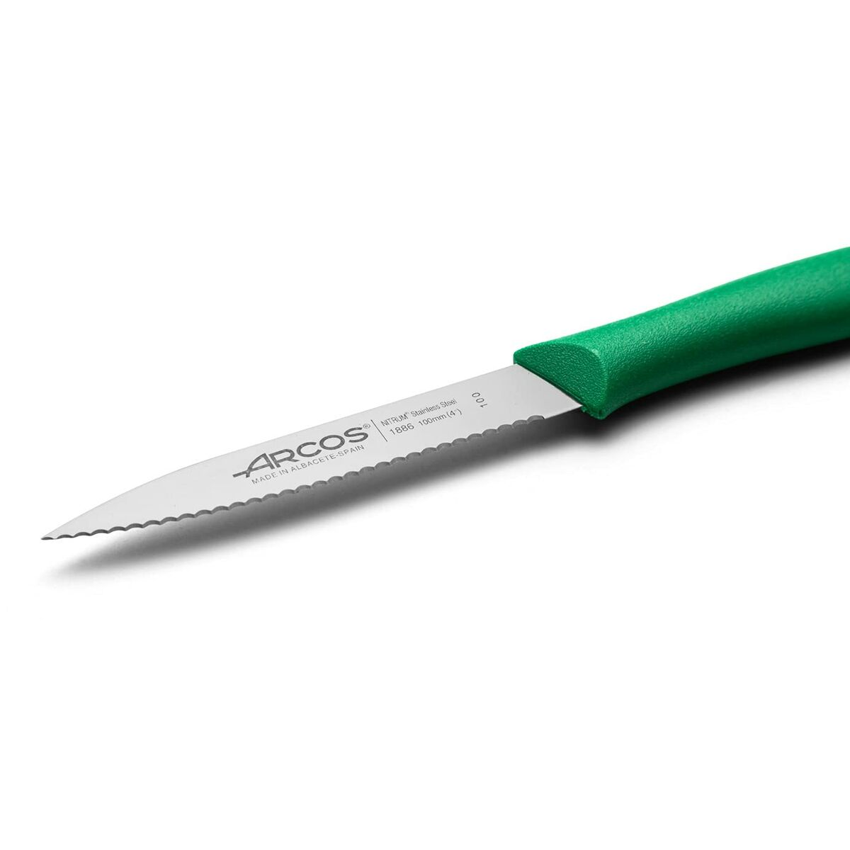 Skalkniv Arcos Nova Grön Rostfritt stål polypropen 10 cm - 3