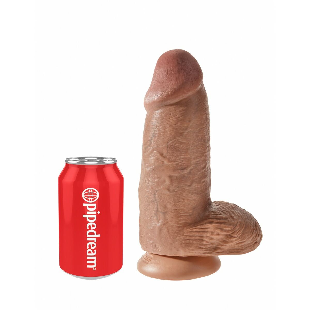 Realistisk dildo Pipedream King Cock PVC Ø 7,6 cm - 3