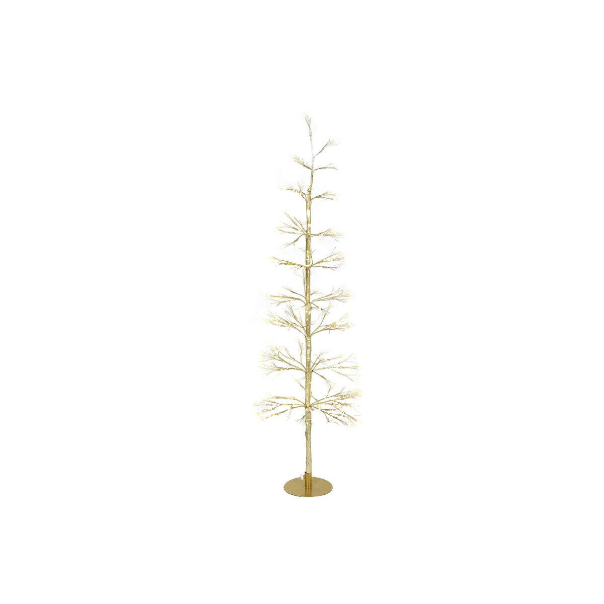 Julgran Home ESPRIT Gyllene 40 x 40 x 120 cm - 2