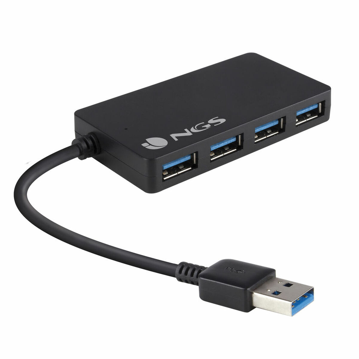 USB HUB 4 Portar NGS iHub 3.0 Svart