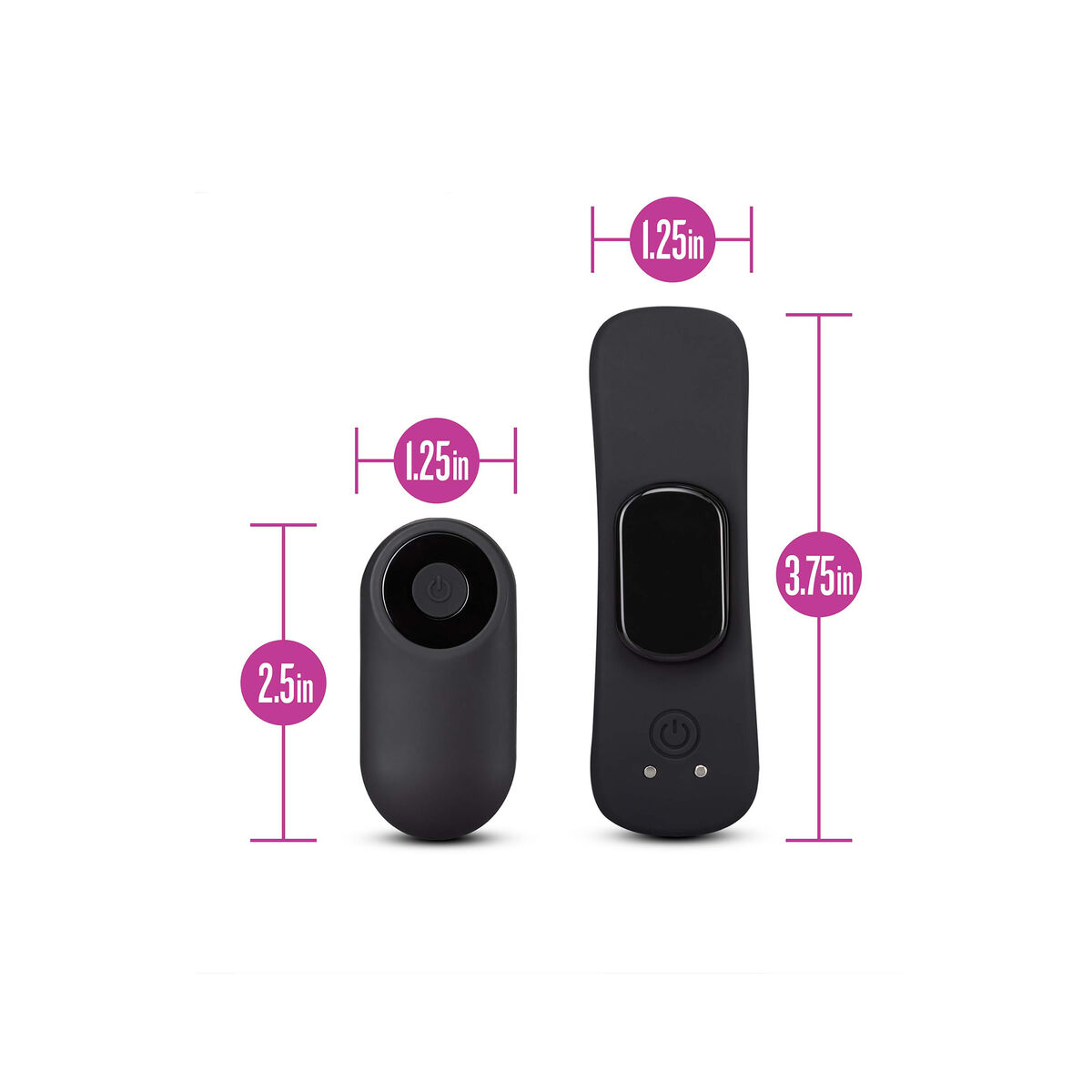 Anal vibrator Blush Temptasia Svart - 8