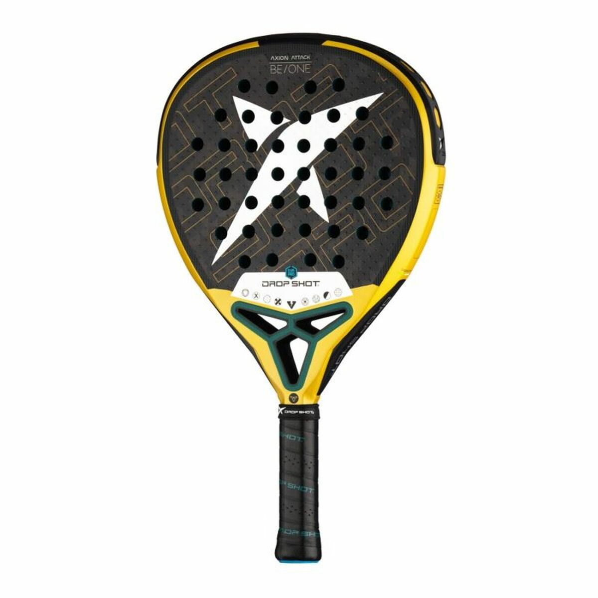 Padelracket Drop Shot Axion Attack Svart - 5