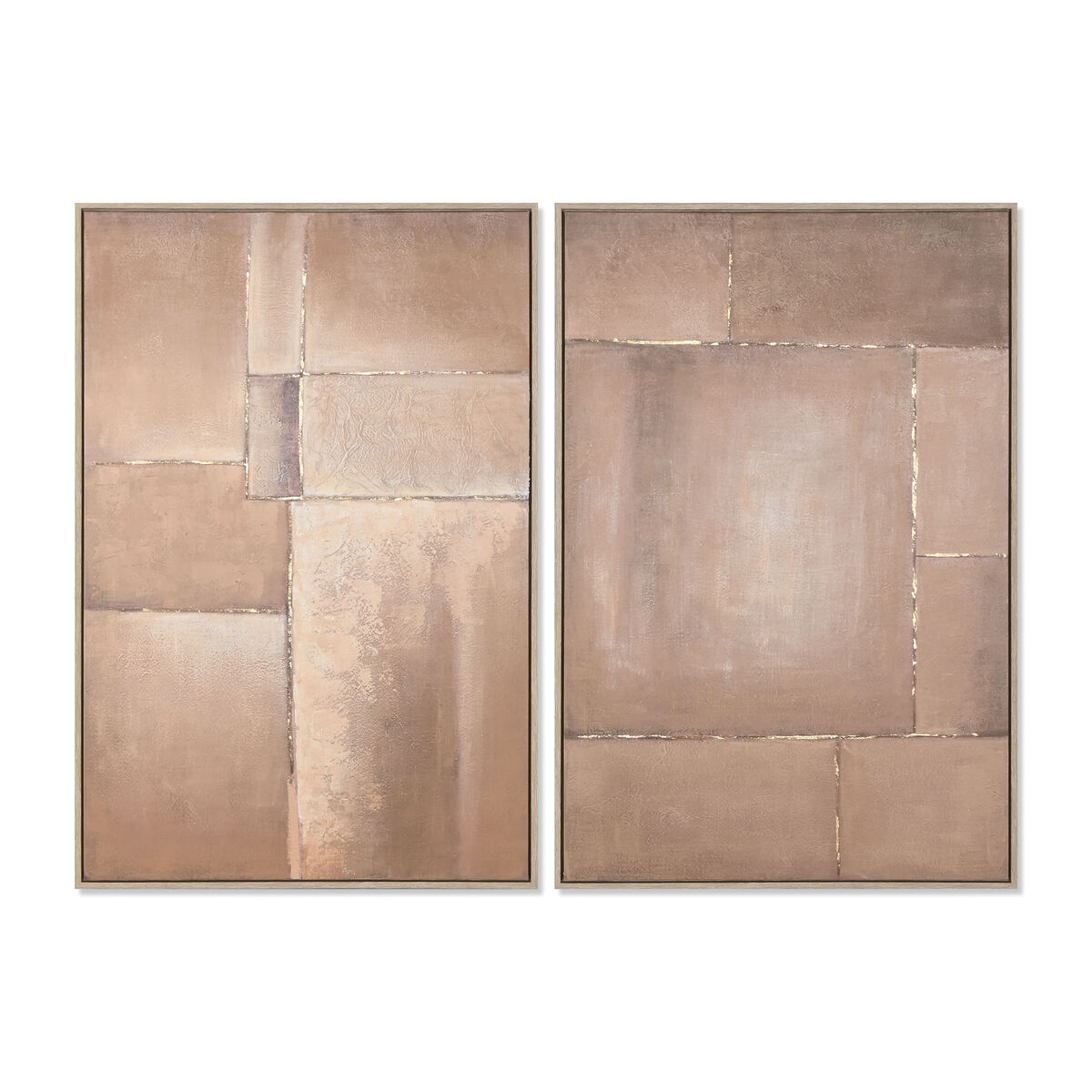 Kanvas Home ESPRIT polystyren Kanvas 80 x 3,8 x 120 cm
