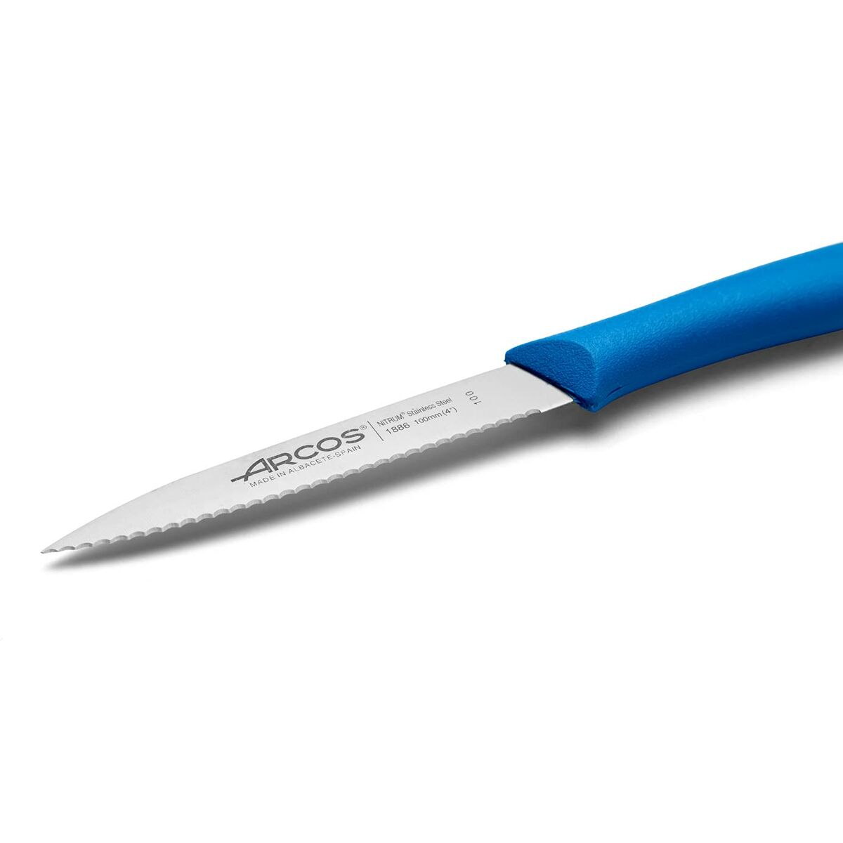 Skalkniv Arcos Nova Blå Rostfritt stål polypropen 10 cm - 4