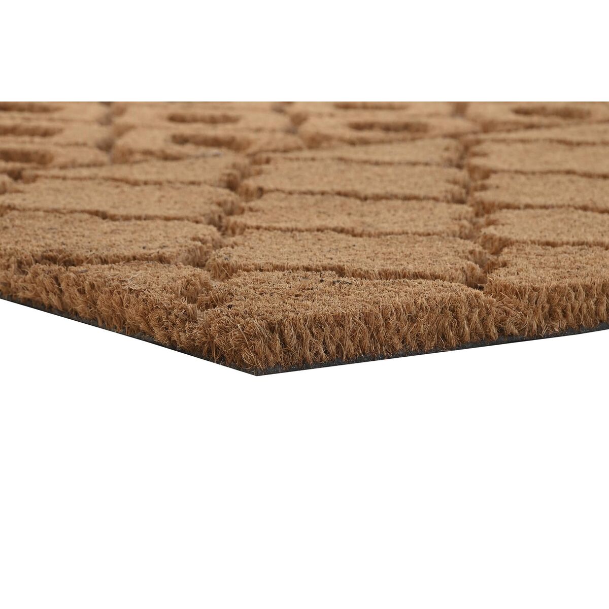 Dörrmatta DKD Home Decor Brun Gummi Kokosnöt (75 x 45 x 2,3 cm) (2 antal) - 2