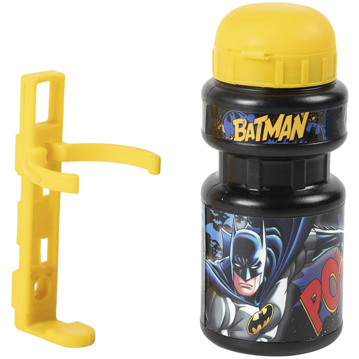 Cykelflaska för barn Batman CZ10969 Gul/Svart 350 ml Gul - 9