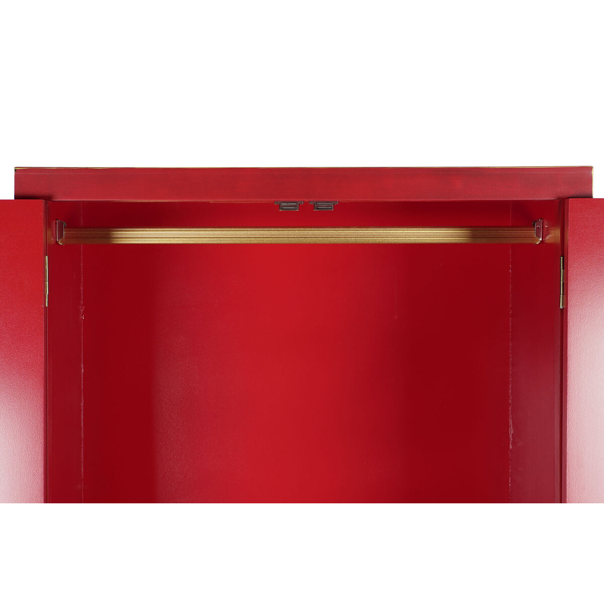 Skåp DKD Home Decor 85,5 x 50,5 x 186,2 cm Gran Röd Trä MDF - 7