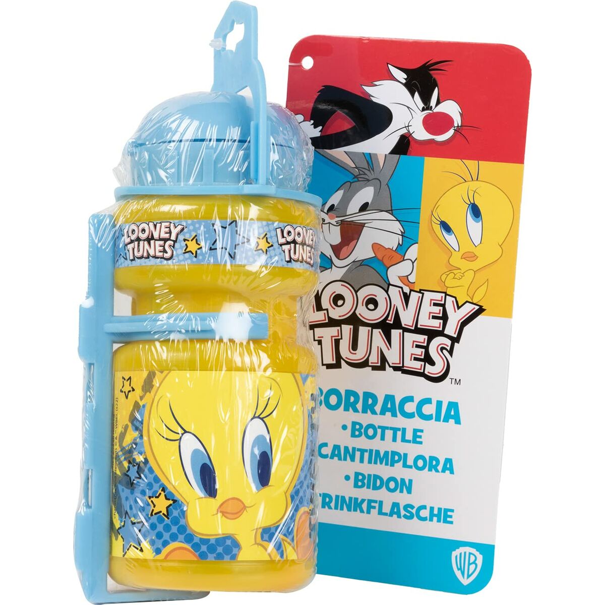 Cykelflaska för barn Looney Tunes CZ10968 Gul 350 ml - 3