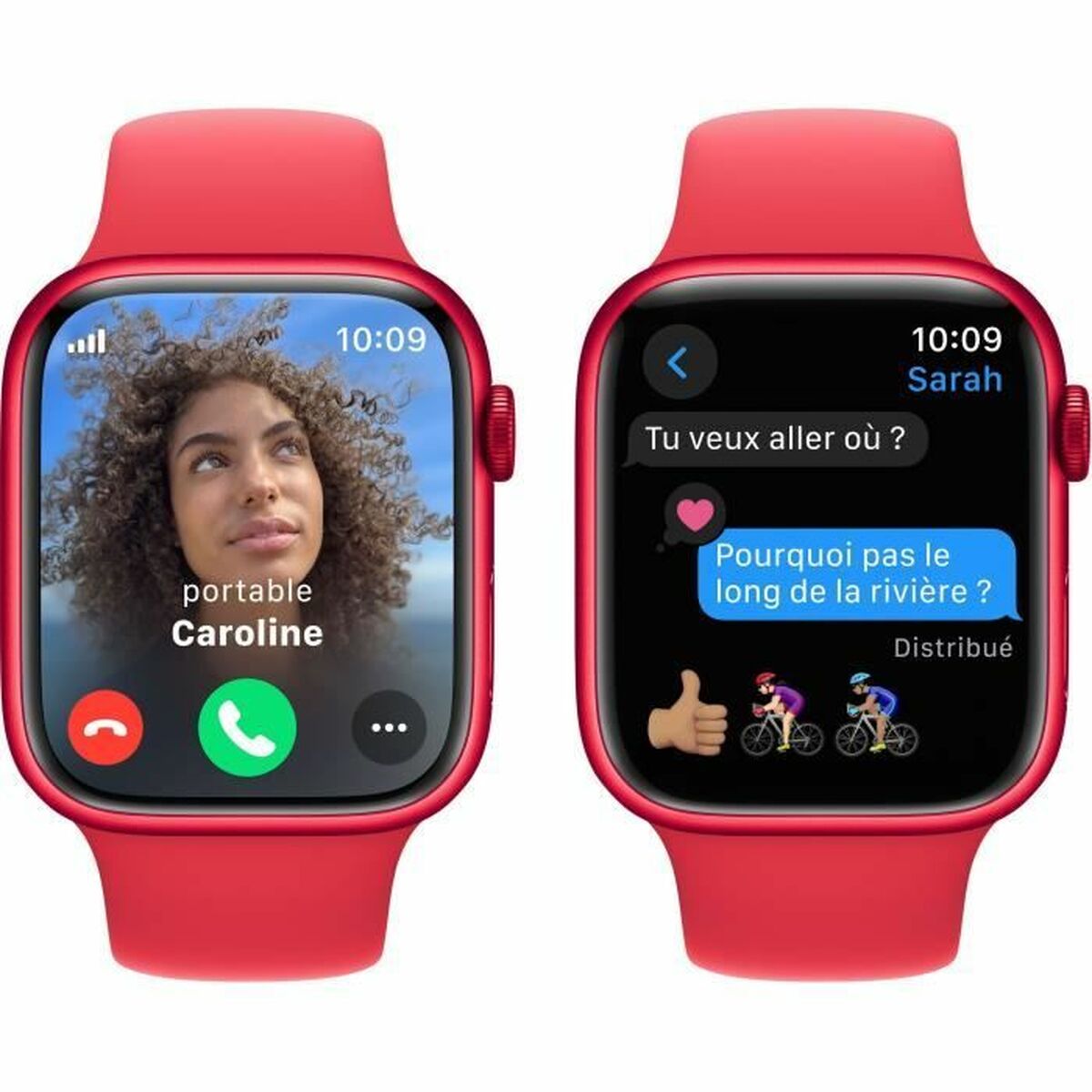 Smartklocka Apple Series 9 Röd 45 mm - 4