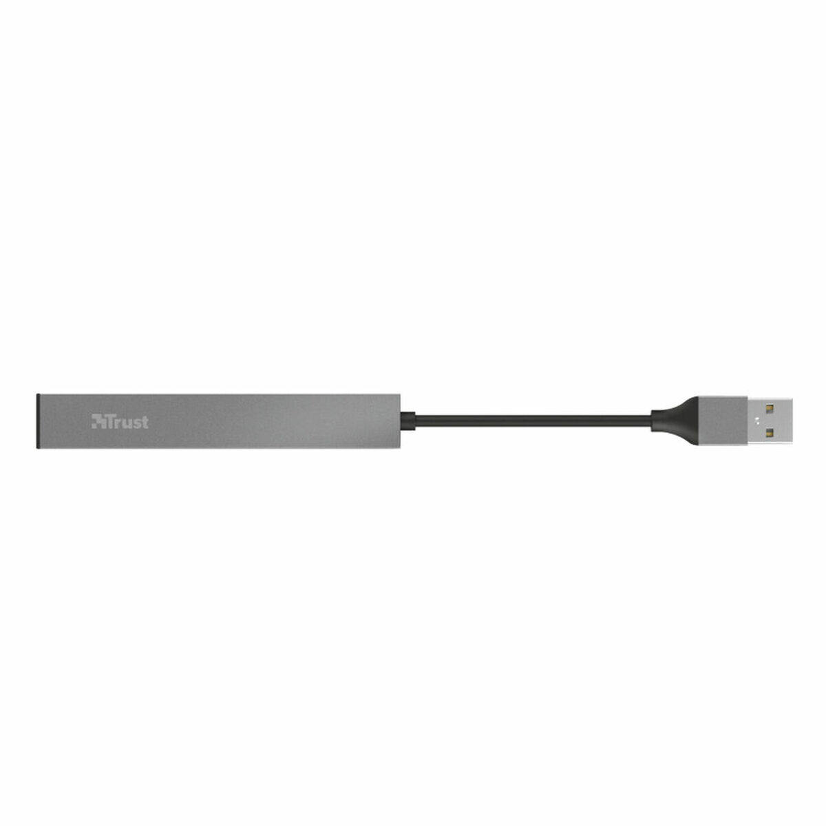 USB-HUB Trust 23786 USB x 4 Grå Silvrig Aluminium 3600 W - 3