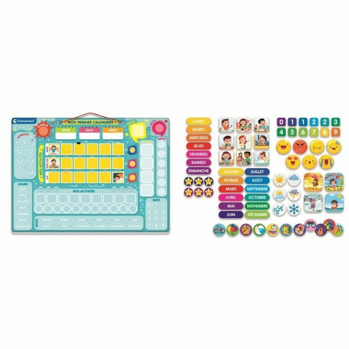 Kalender Clementoni Magnetic 70 piezas - 3