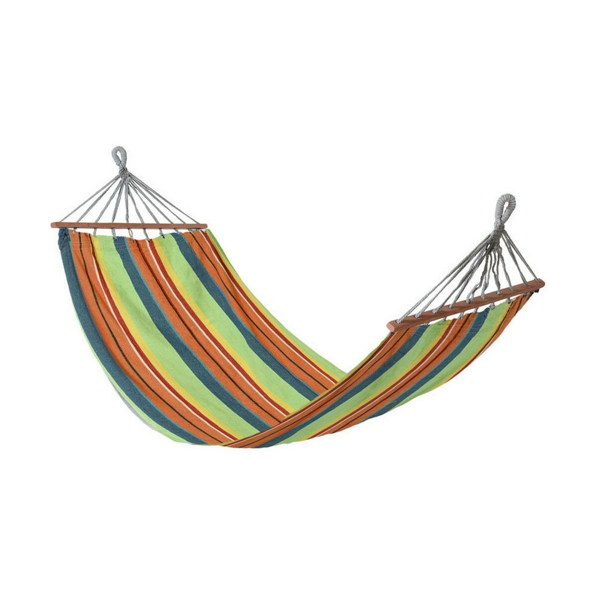 Hängmatta 2 x 1 m Textil Multicolour - 2