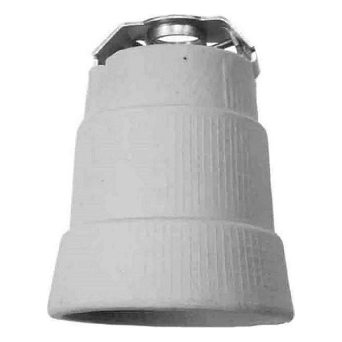 Lamphållare Solera Porslin Vit 250 V - 2
