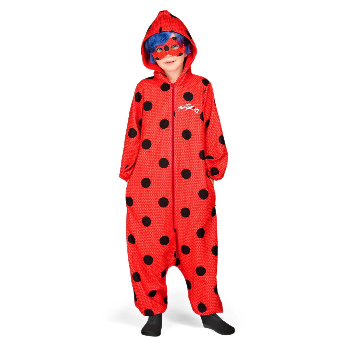Maskeraddräkt för barn My Other Me Röd LadyBug (3 Delar) - 3