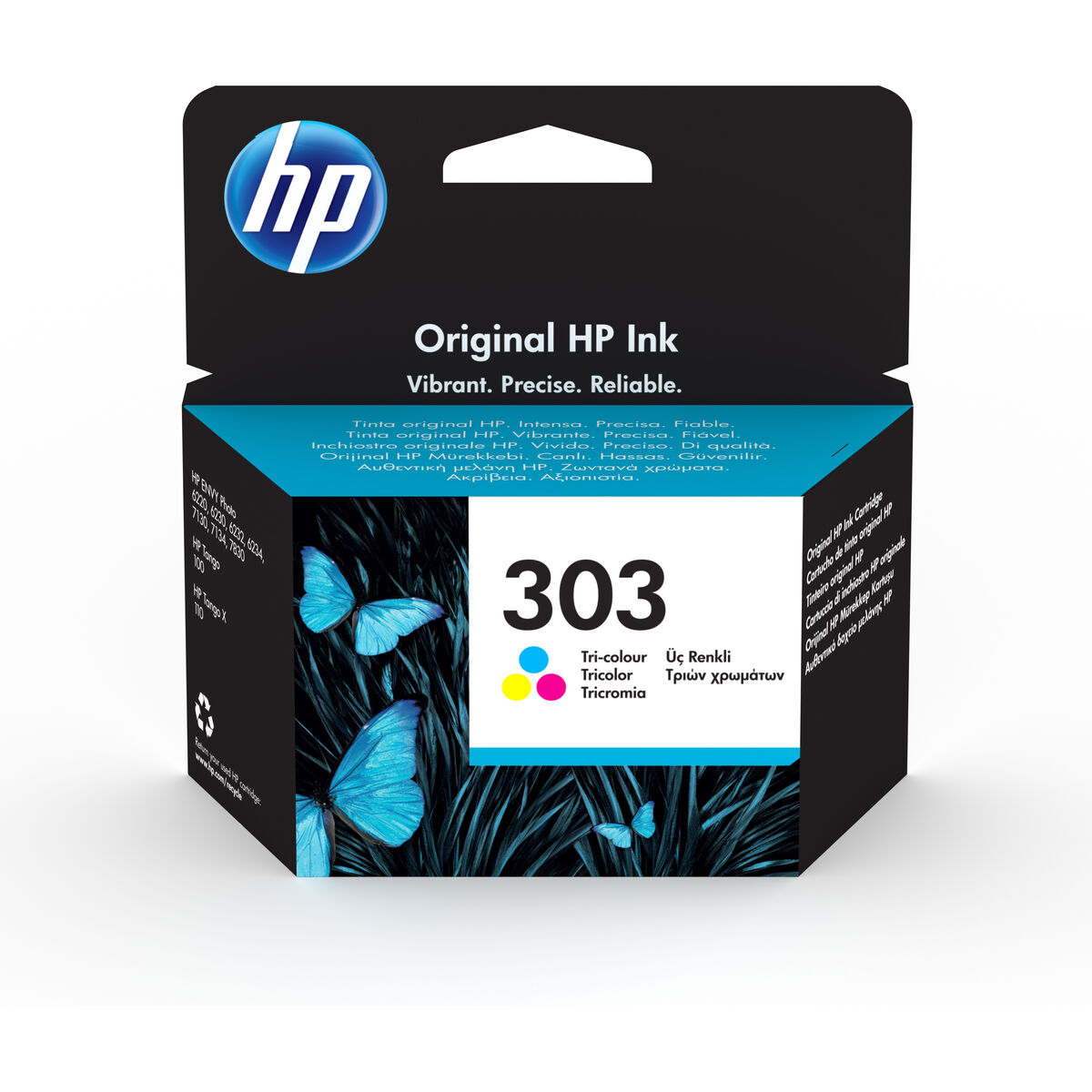 Original Bläckpatron HP T6N01AE Multicolour