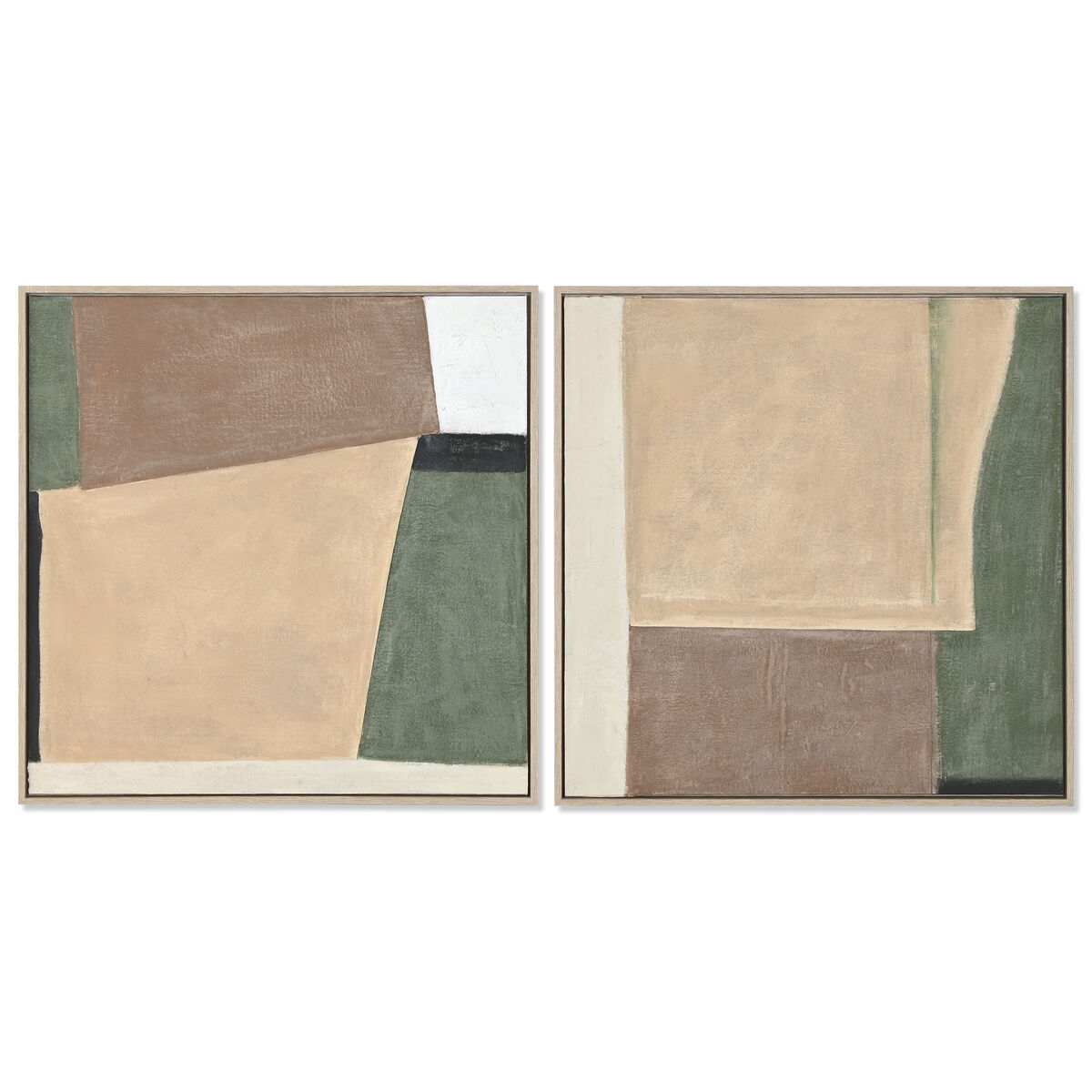 Kanvas Home ESPRIT polystyren Kanvas 80 x 3,8 x 80 cm