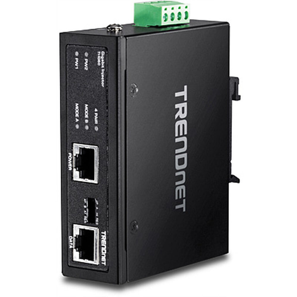 POE-injektor Trendnet TI-IG60 1000 Mbit/s Svart - 5