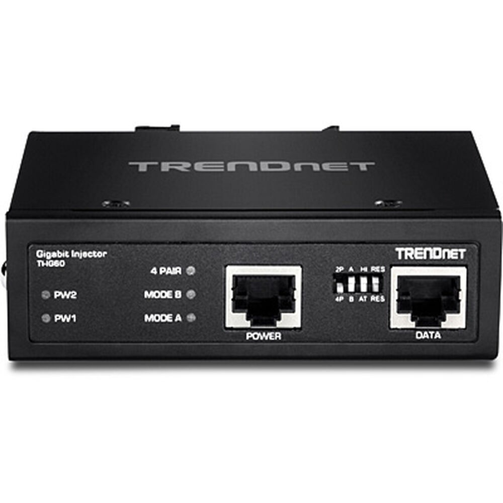 POE-injektor Trendnet TI-IG60 1000 Mbit/s Svart - 4