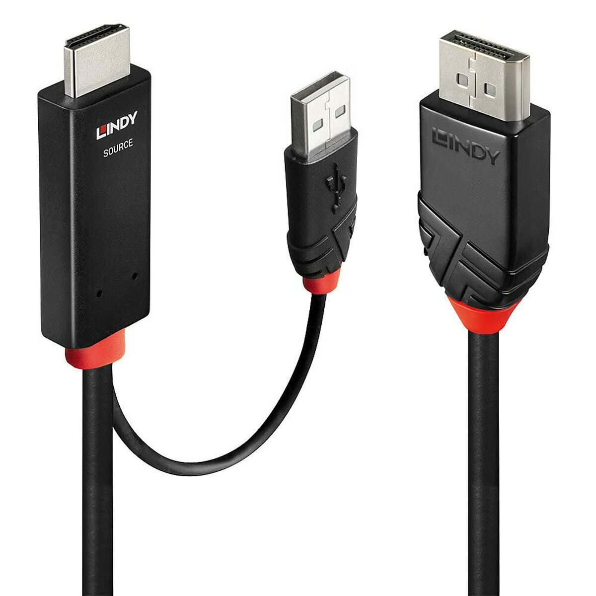 DisplayPort till HDMI Adapter LINDY 2 m Svart - 2