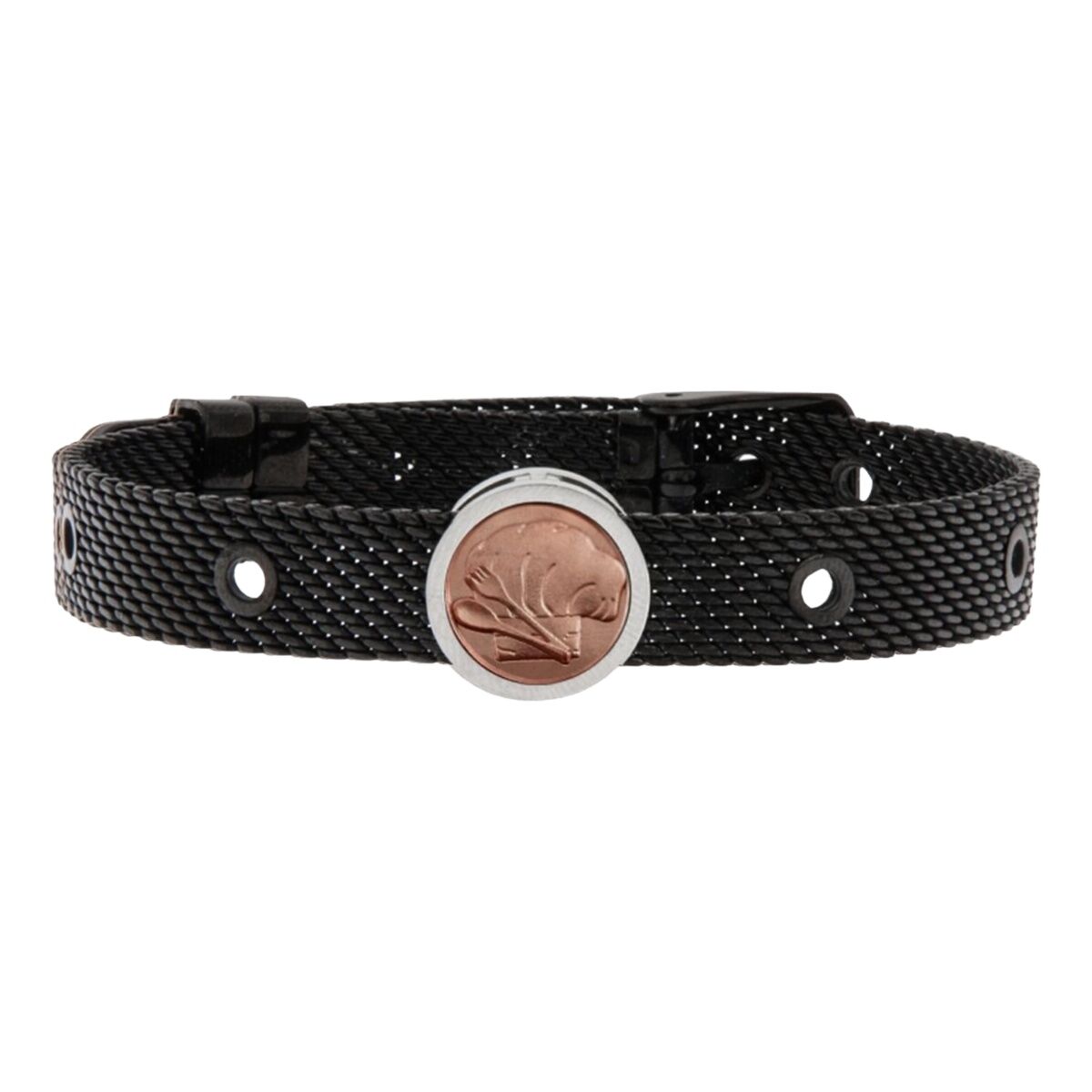 Unisexarmband Chef Talent Jewels TJA-3-05-02-2-235 Svart