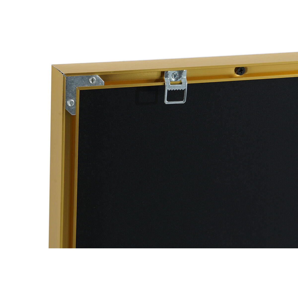 Tavla DKD Home Decor Aluminium Trä MDF 80 x 3 x 80 cm - 5