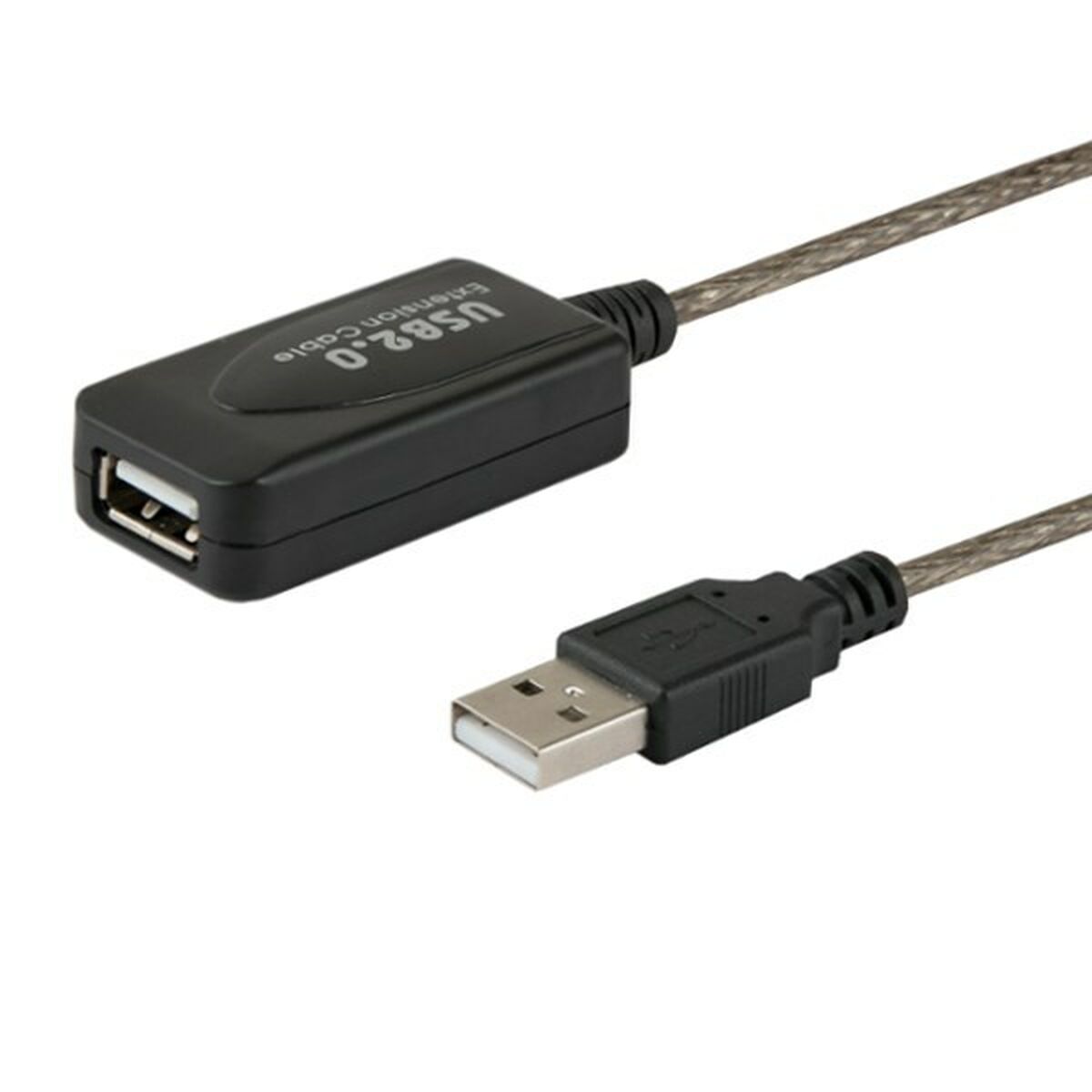 Skarvsladd USB Savio CL-130 Svart 10 m - 2