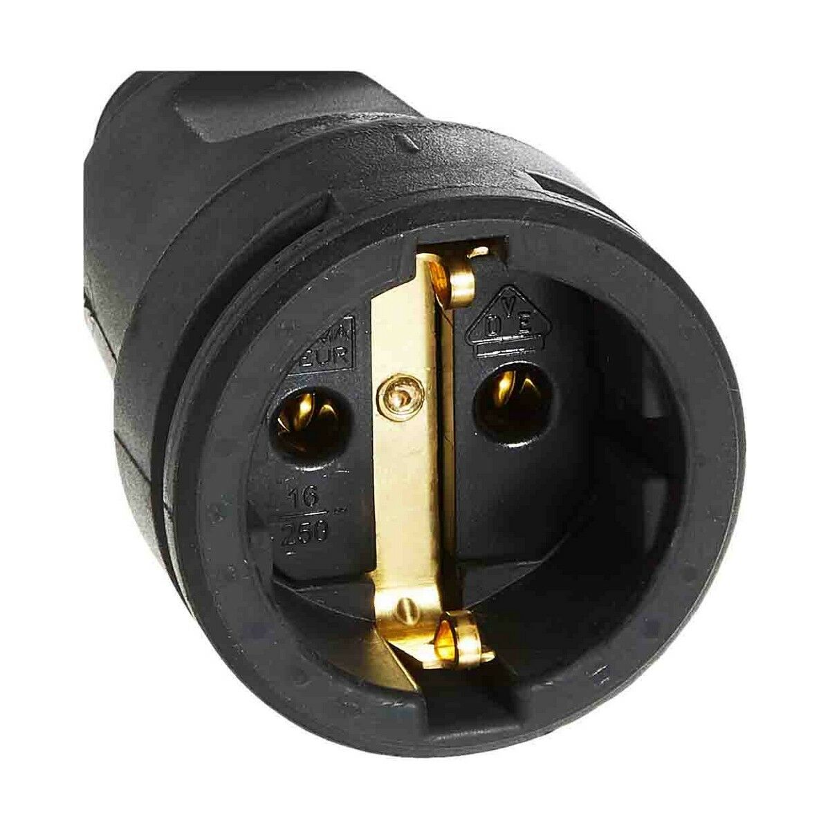 Plug-in base Kopp Aeriell Svart 250 V 16 A - 2