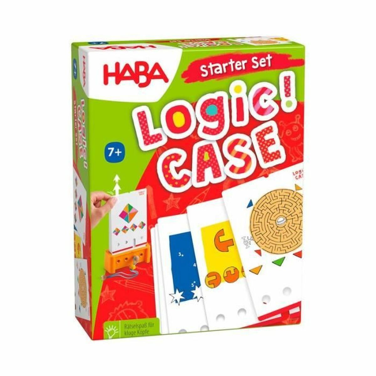 Sällskapsspel HABA Logic Case Starter Set 14 x 6 x 18 cm