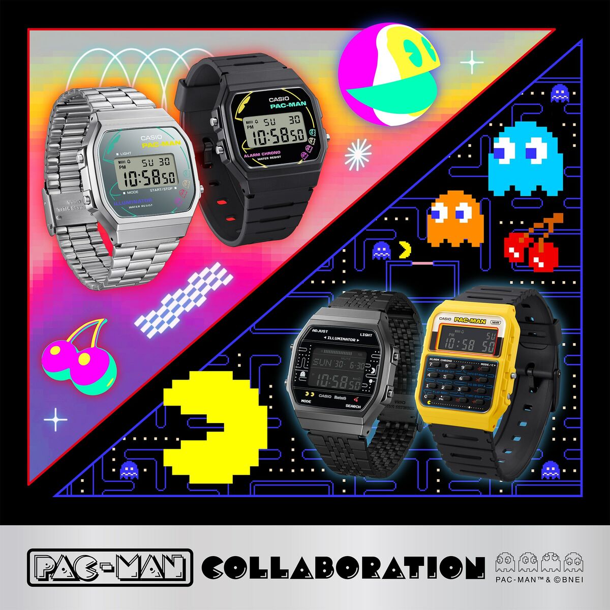 Unisexklocka Casio CALCULATOR EDGY COLLECTION - 2