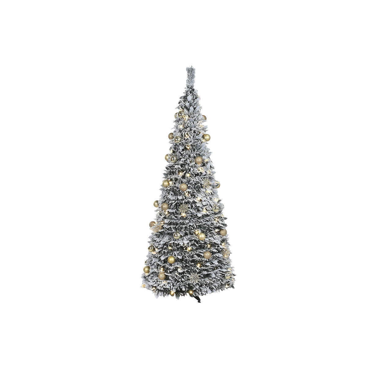 Julgran Home ESPRIT Gyllene PVC Snöfall