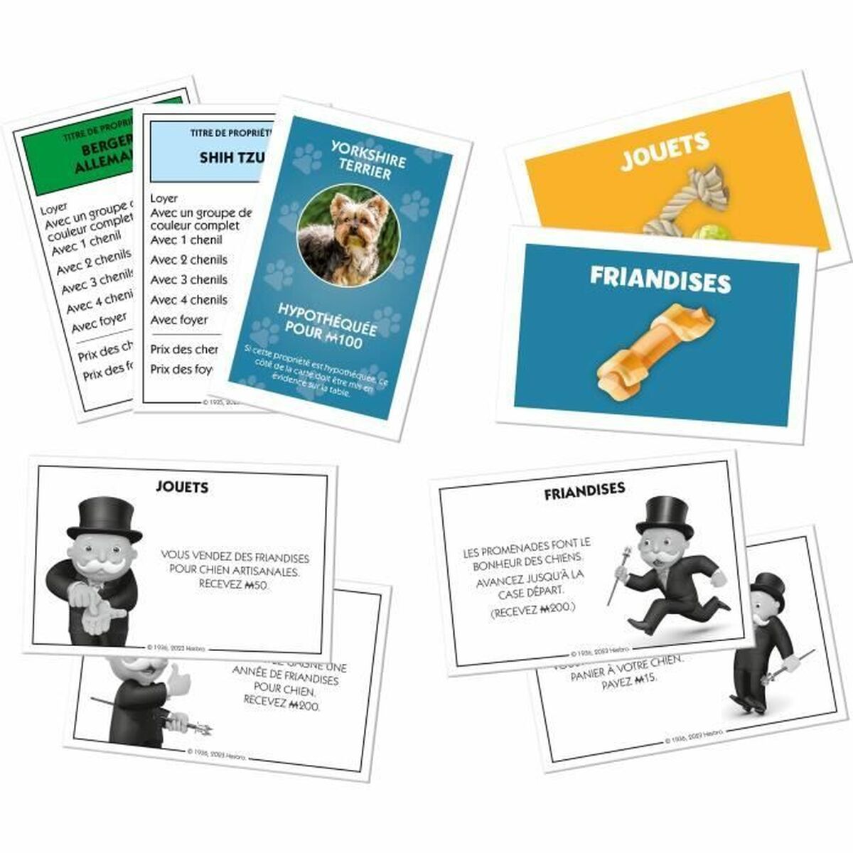 Sällskapsspel Winning Moves Monopoly Chiens - 6