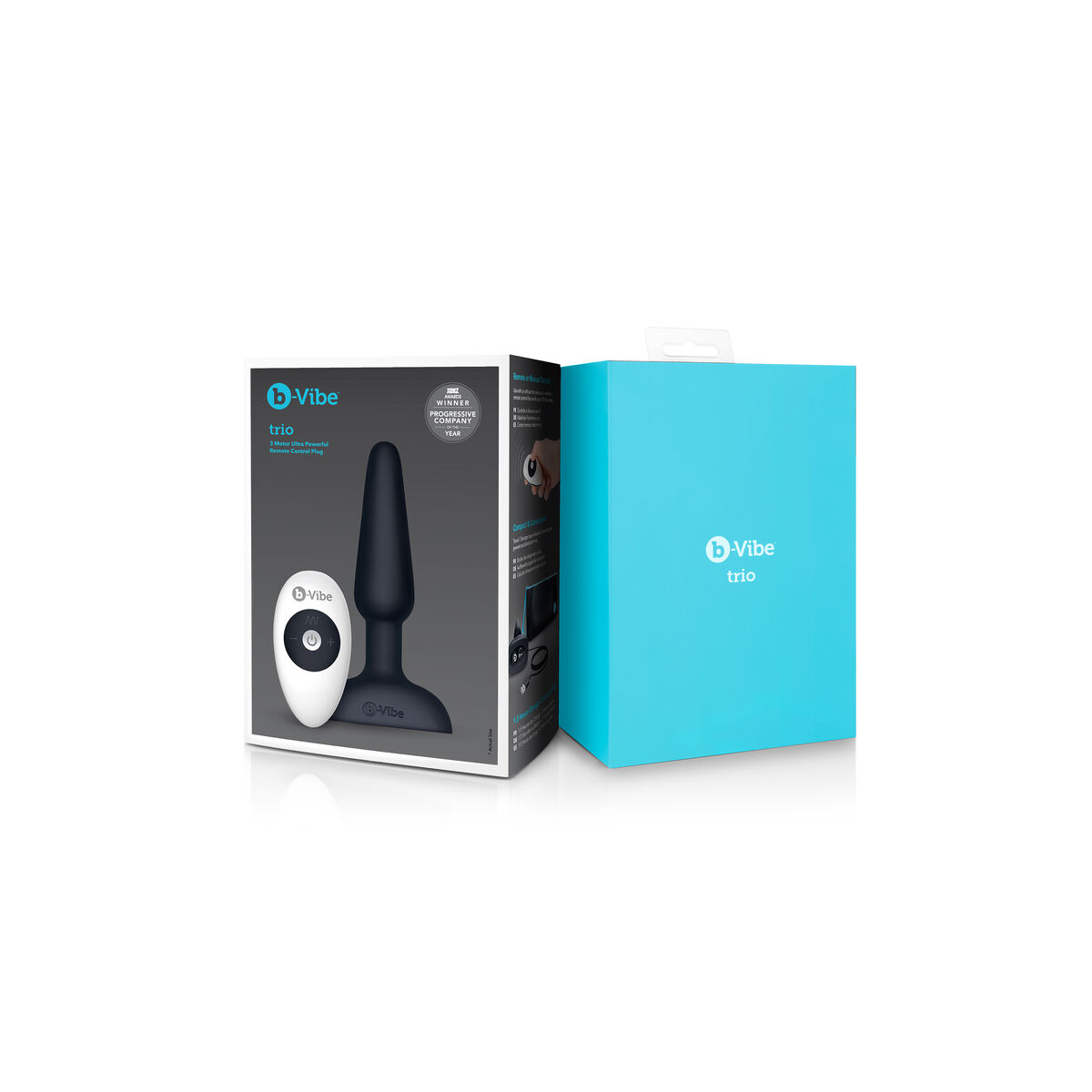 Analplugg med fjärrkontroll B-Vibe 05882610000 Svart - 4