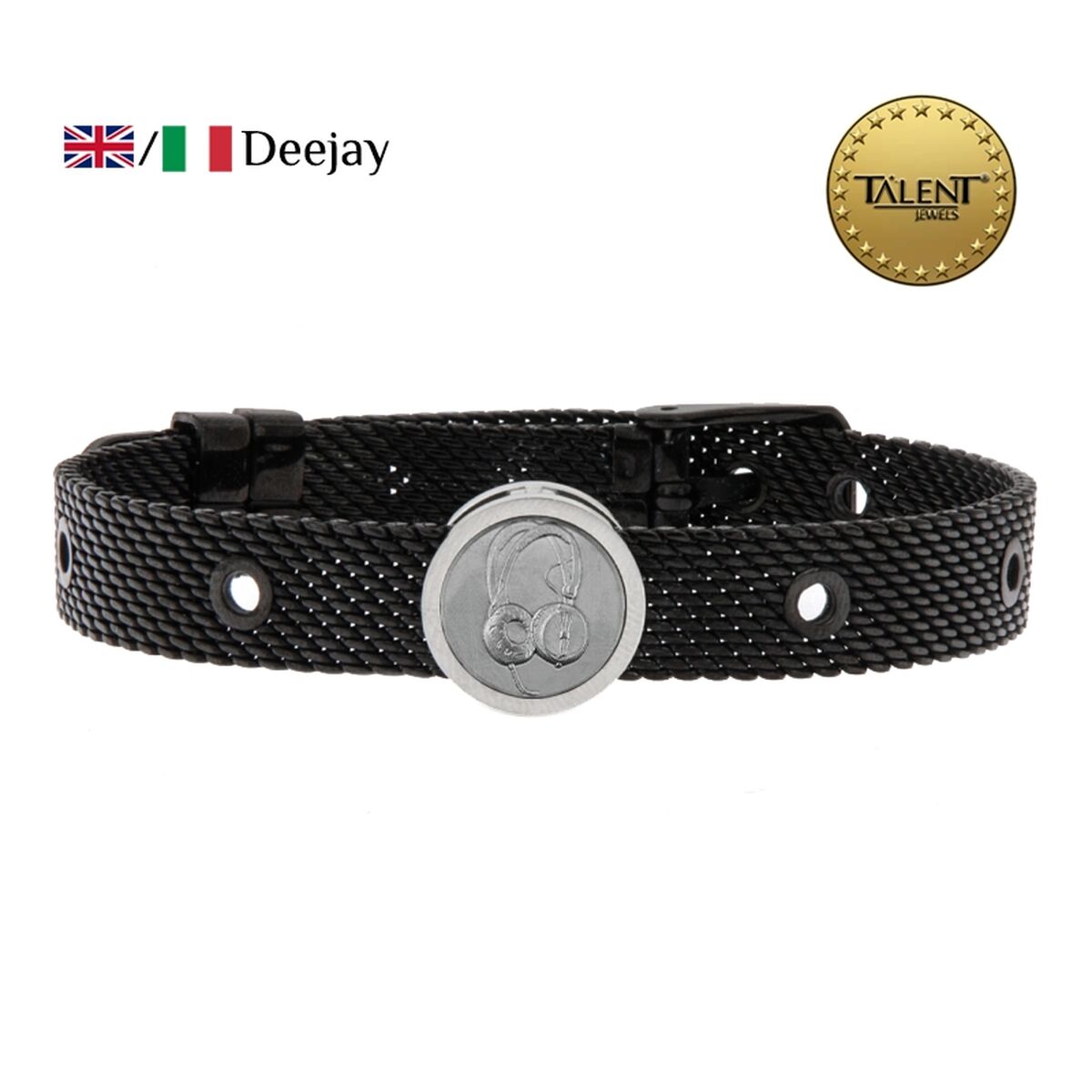 Unisexarmband Deejay Talent Jewels TJA-4-05-03-2-235 Svart - 2