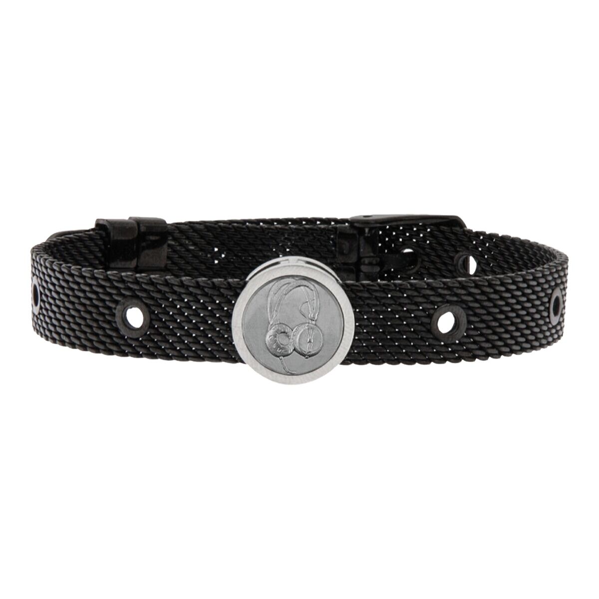 Unisexarmband Deejay Talent Jewels TJA-4-05-03-2-235 Svart