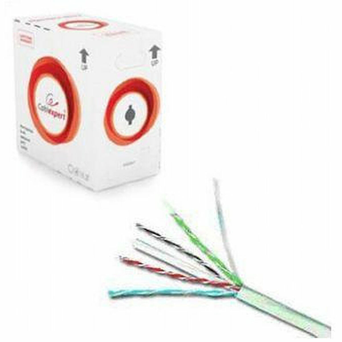 Nätkabel UTP Styv Kategori 6 GEMBIRD AWG24 (305 m) - 2