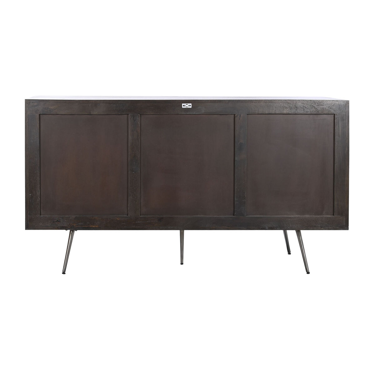 Skänk DKD Home Decor Vit Mörkbrun Mangoträ 150 x 43 x 80 cm - 2