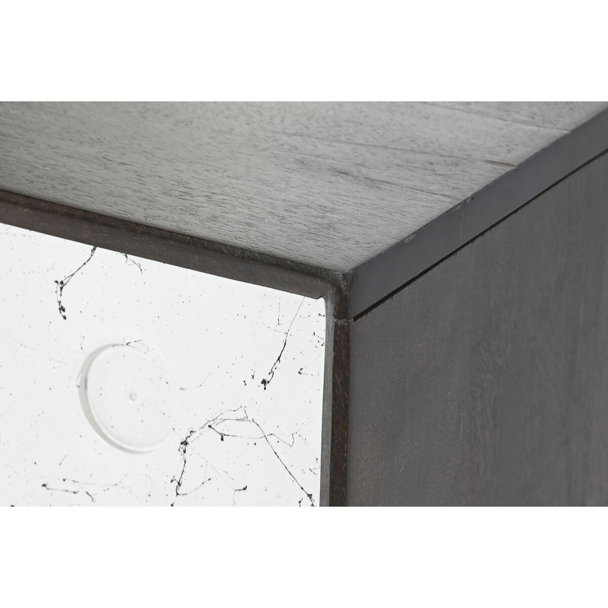 Skänk DKD Home Decor Vit Mörkbrun Mangoträ 150 x 43 x 80 cm - 12
