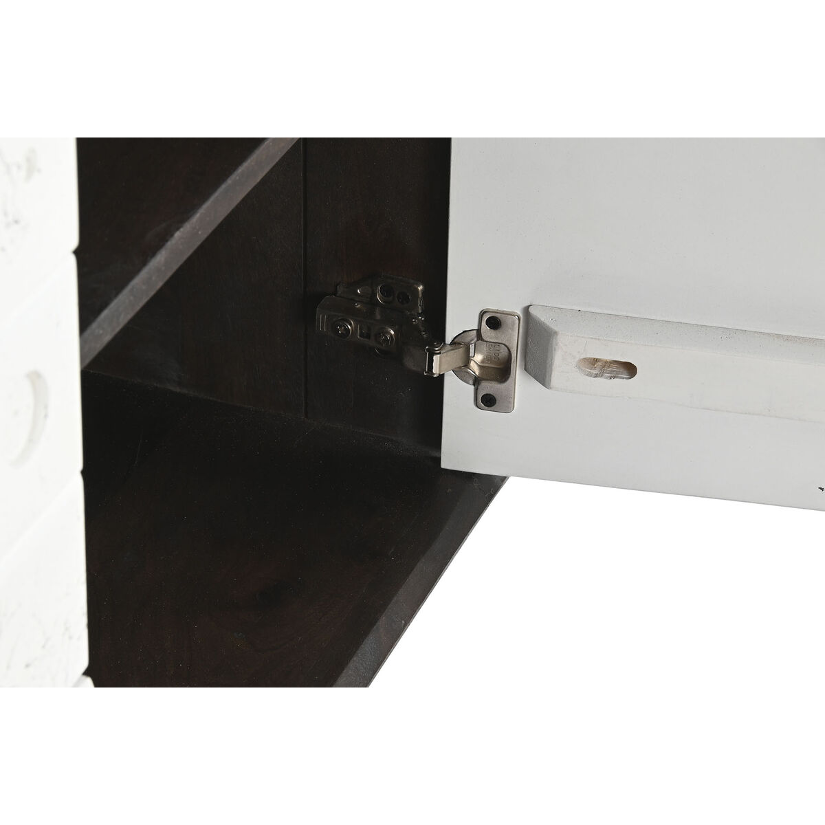 Skänk DKD Home Decor Vit Mörkbrun Mangoträ 150 x 43 x 80 cm - 8