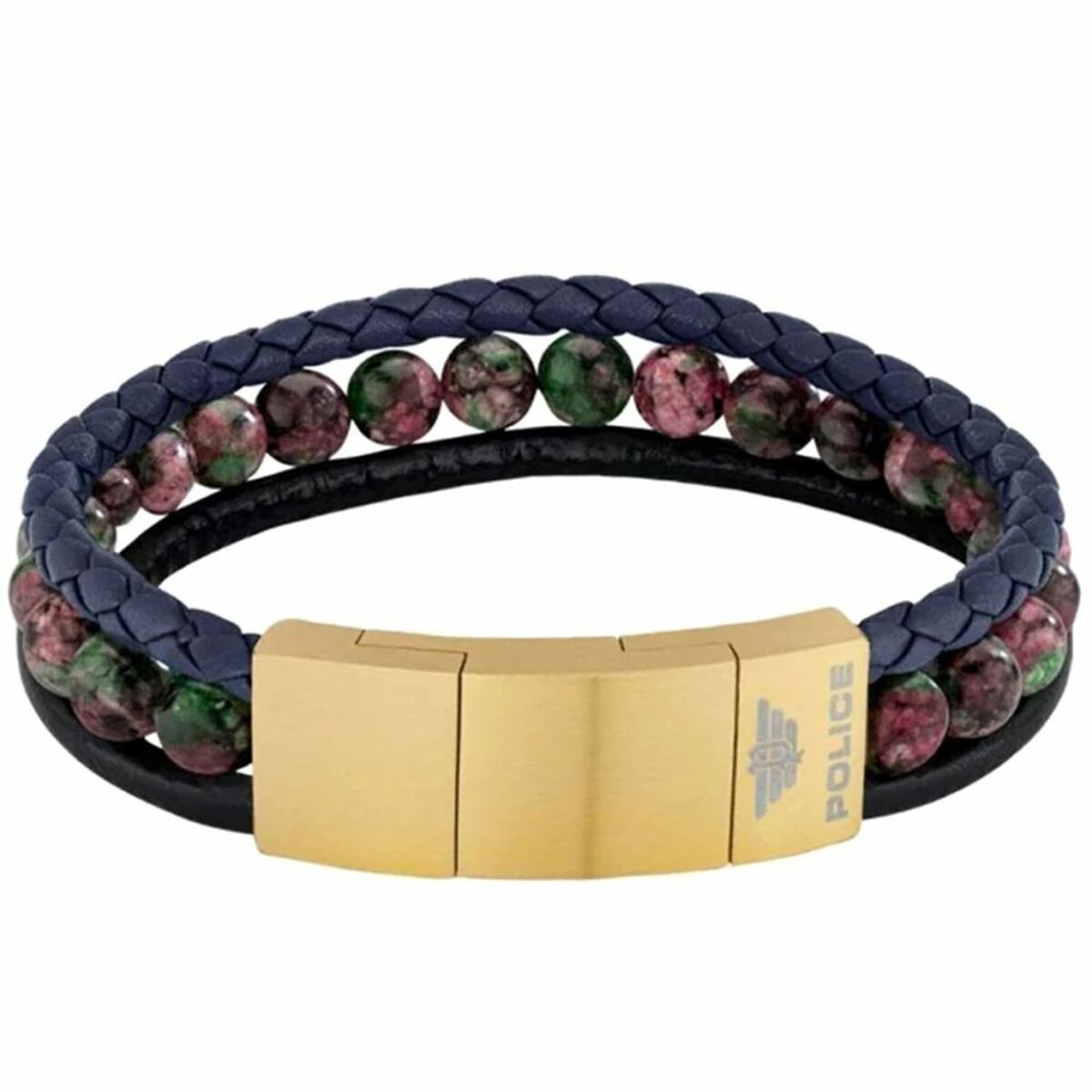 Herrhalsband Police PJ26552BLK.02 45 cm - 2