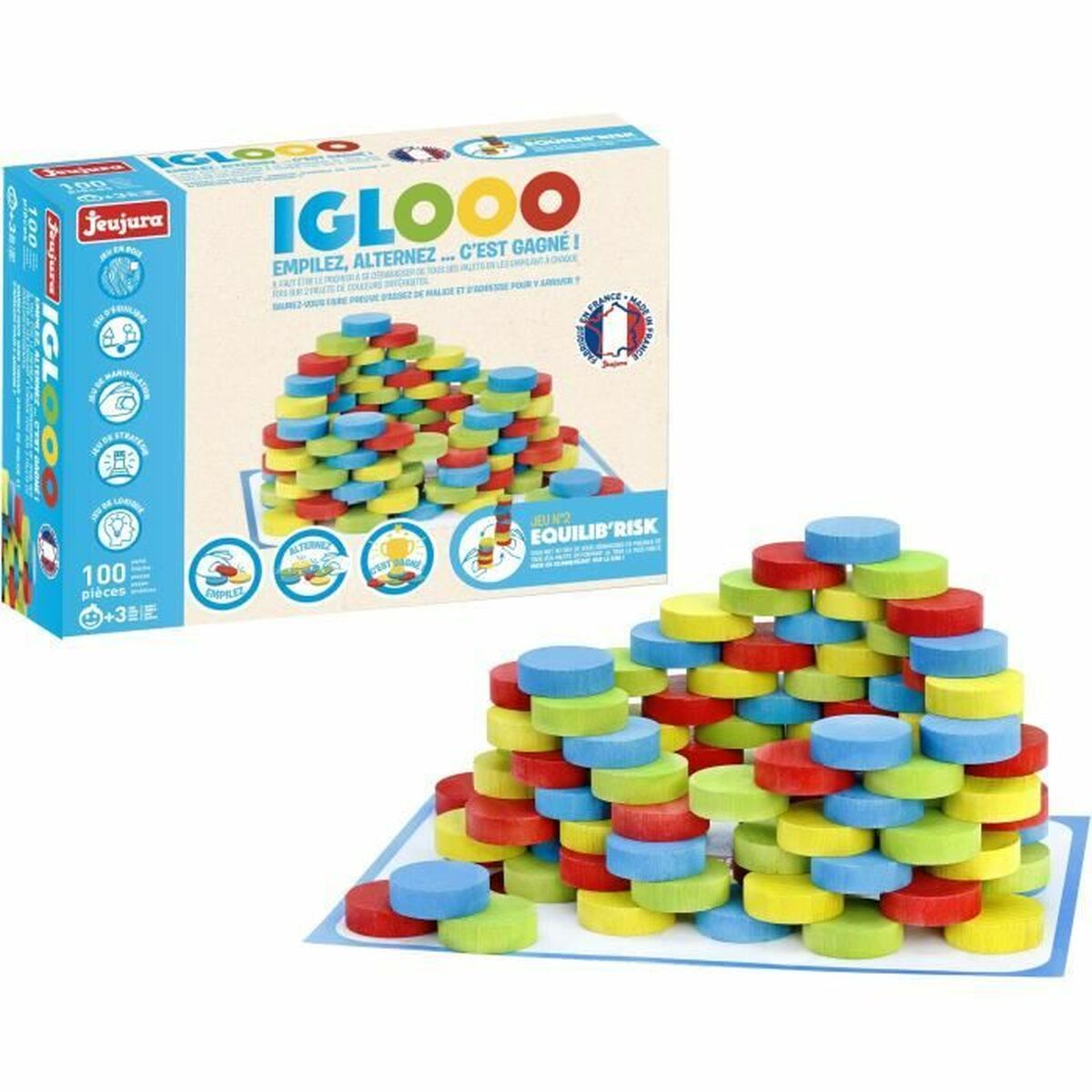 Sällskapsspel Jeujura Iglooo 23 x 9 x 33 cm