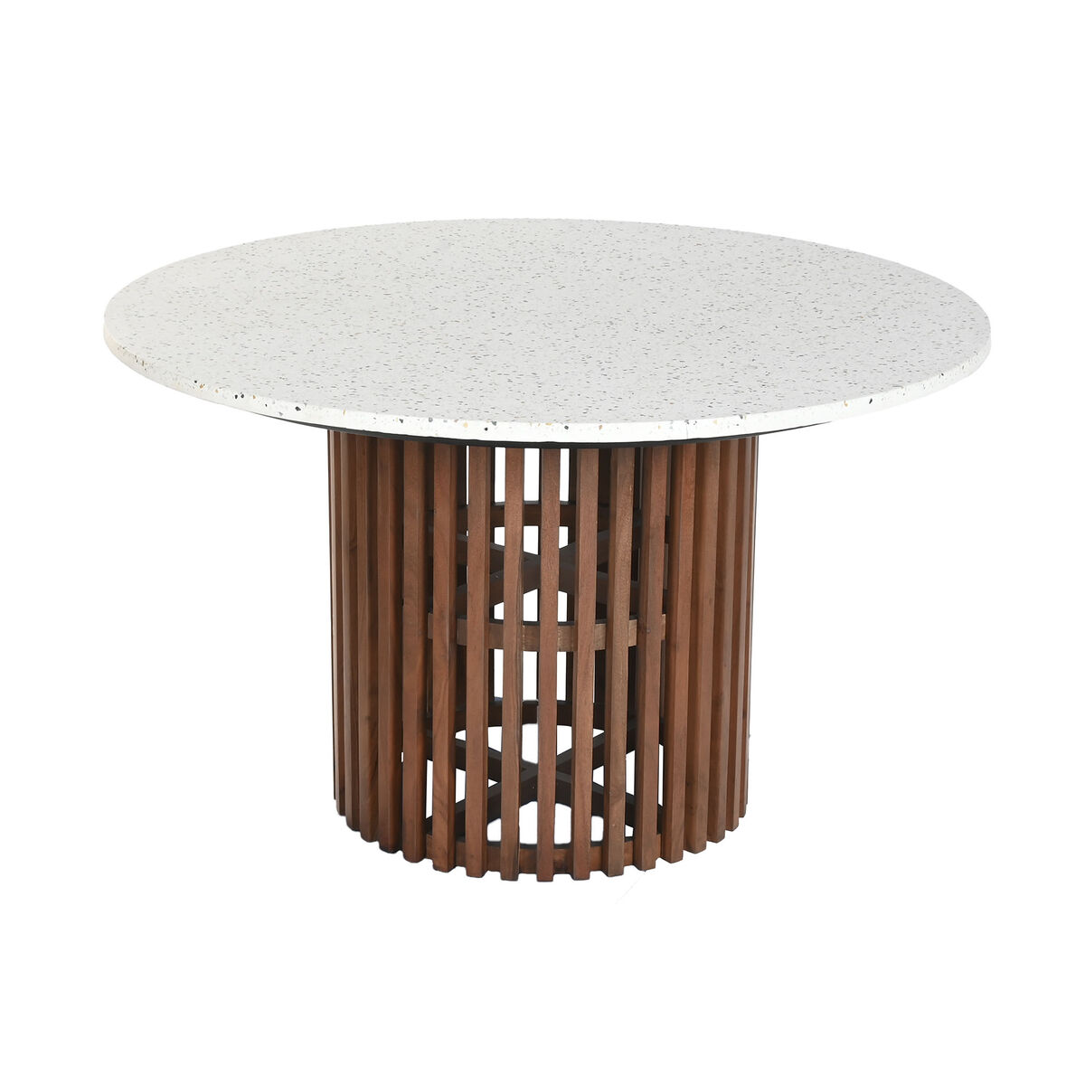 Matsalsbord Home ESPRIT Akaciaträ Terrass 130 x 130 x 76 cm