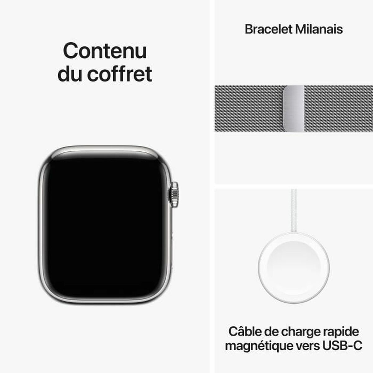 Smartklocka Apple Series 9 Silvrig 45 mm - 2